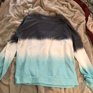long sleeve tye dye shirt